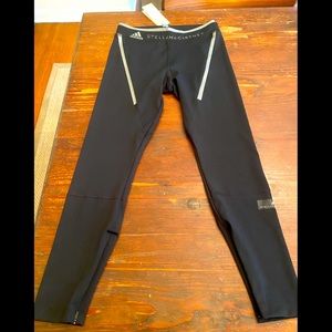 New WithTags Stella McCartney Adidas Black Tights